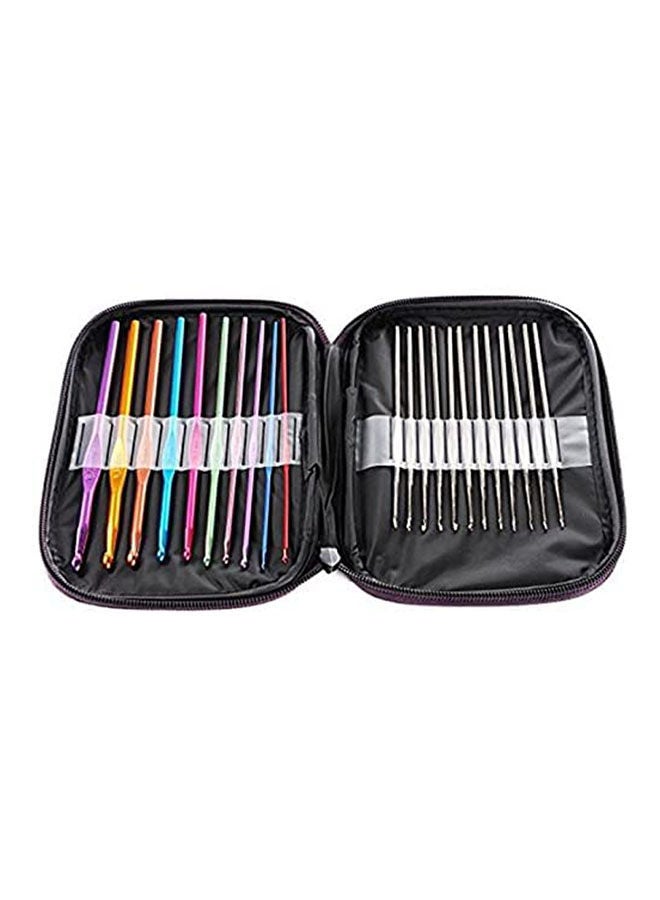 Sewing Needles Knitting Needles Metal Crochet Sweater Suit 22 Stainless Steel Aluminum Crochet Set Multicolour