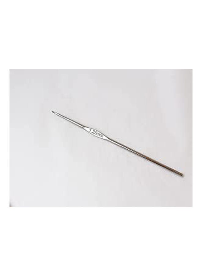 1.25 Mm Stainless Steel Crochet Hook Silver