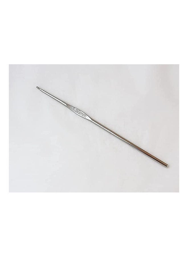 1.6 Mm Stainless Steel Crochet Hook Silver