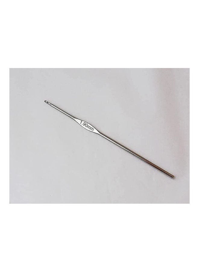 1.90 Mm Stainless Steel Crochet Hook Silver