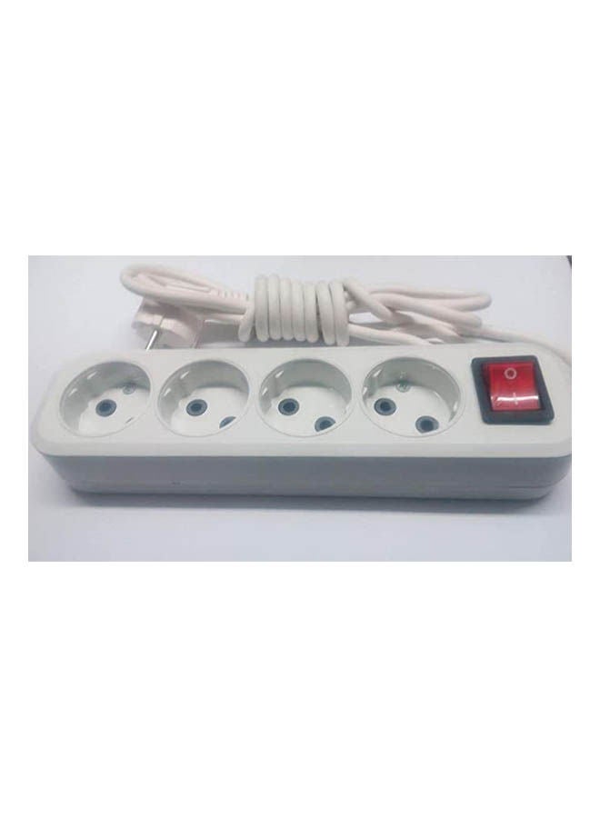 Generic Electrical Power Extension  Socket White 