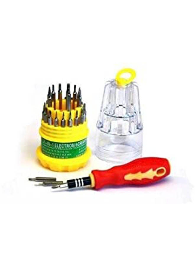 Screwdriver Pocket Set 30 In 1 Repair Tools For Cell Phone Multicolour