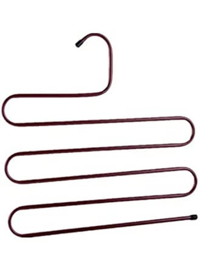 Generic - Hangers Five Coat Hangers Are Convenient Plastic Clothes Hangers Ideal For Everyday Standard Use Bronze Color Clothing Hangers 3Pcs Brown - Image 1