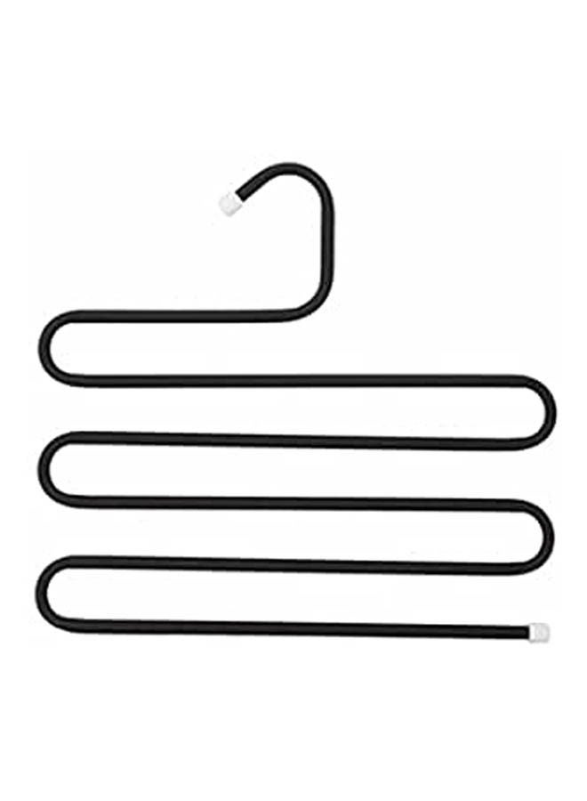 Magic Hanger For Pants And Apparel Strong Steel Five-In-One Steel To Save More Space Black  - Image 1
