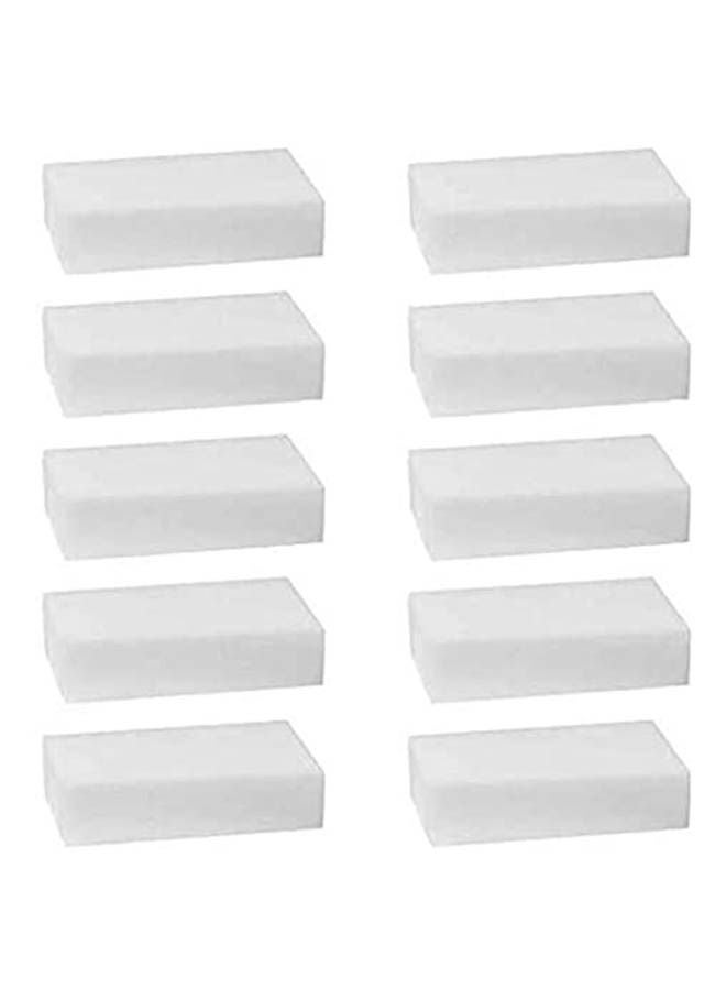 Generic - Magic Sponge Eraser Clean Cleaning Multi-Functional Foam Cleaner White - Image 1