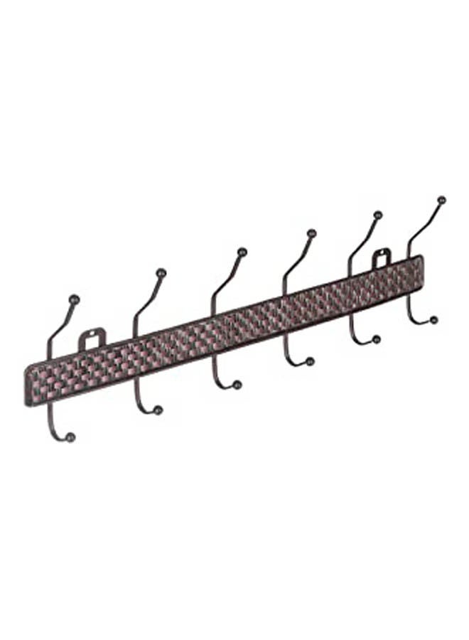 Metal Cloth Hanger - 12 Hooks Black  - Image 1