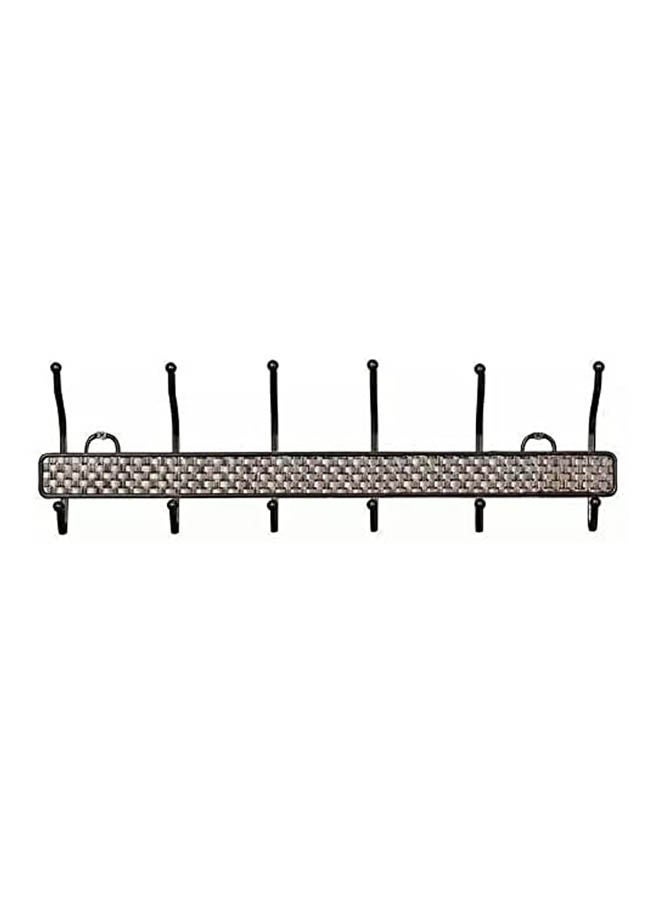 Metal Cloth Hanger - 12 Hooks Black  - Image 2