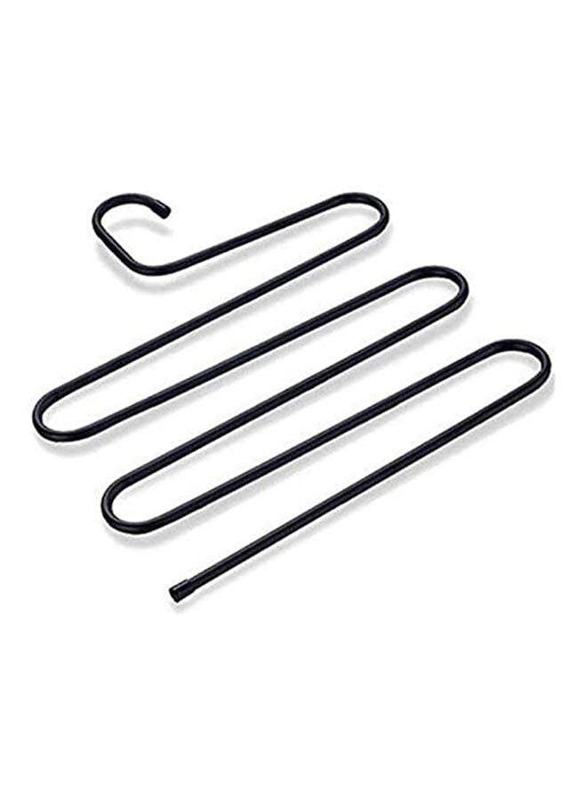 Multifunction 5 Layers Trousers Coat And Multy Purpose Hanger Black 