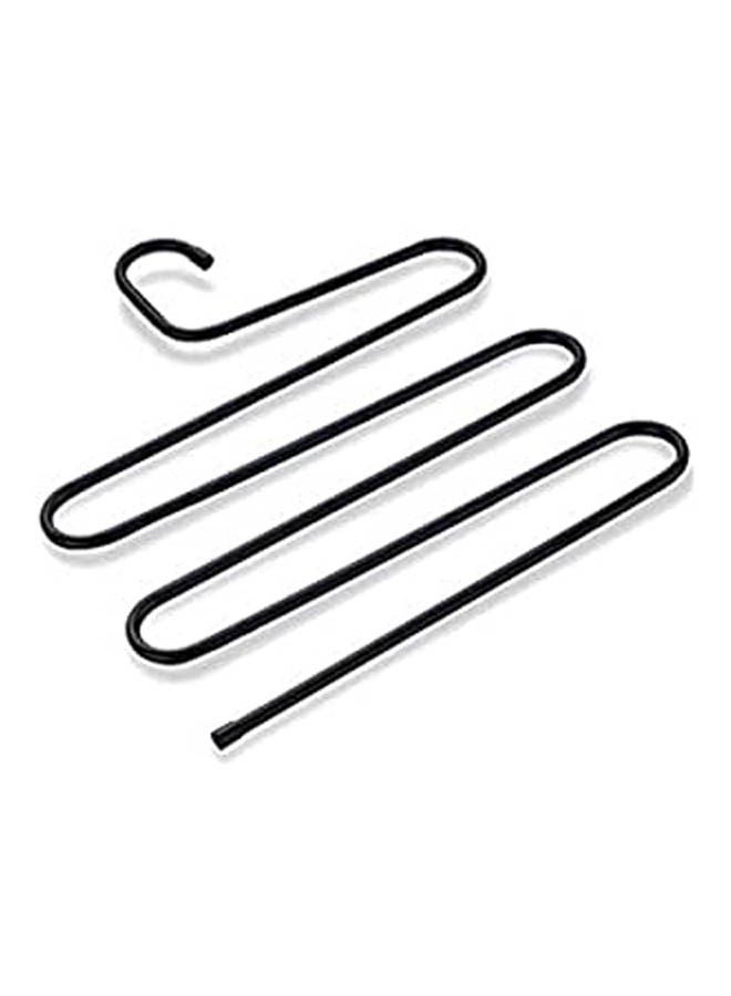 Stainless Steel Trousers Hanger Rack Pants Black 