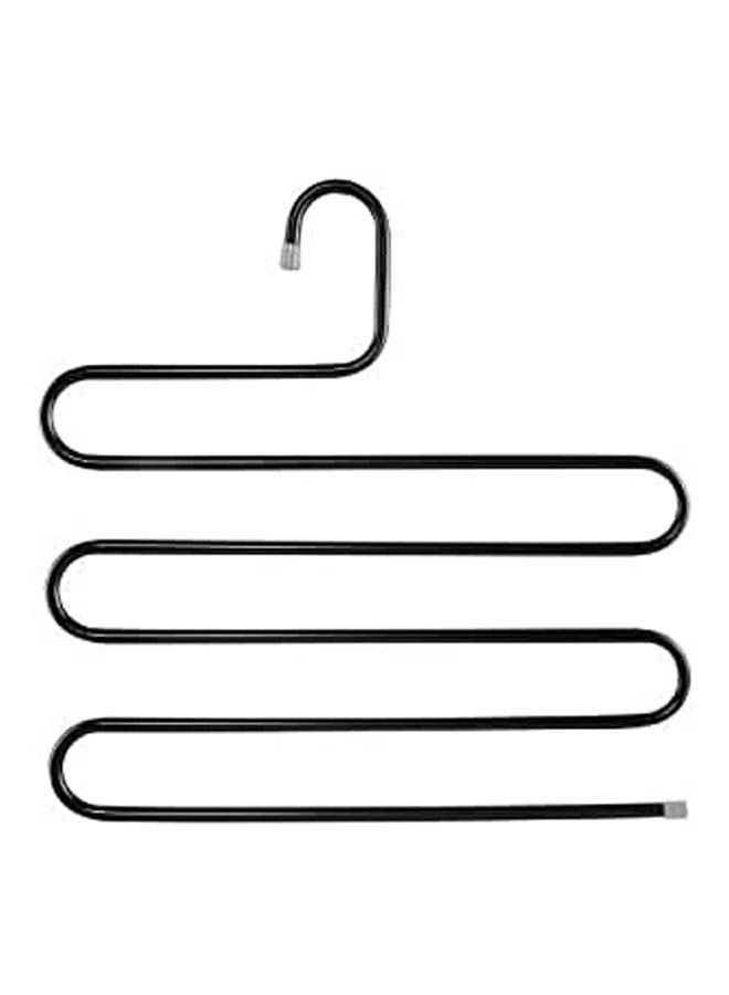 Multi-Purpose Metal Magic Pants Hanger Closet Black 