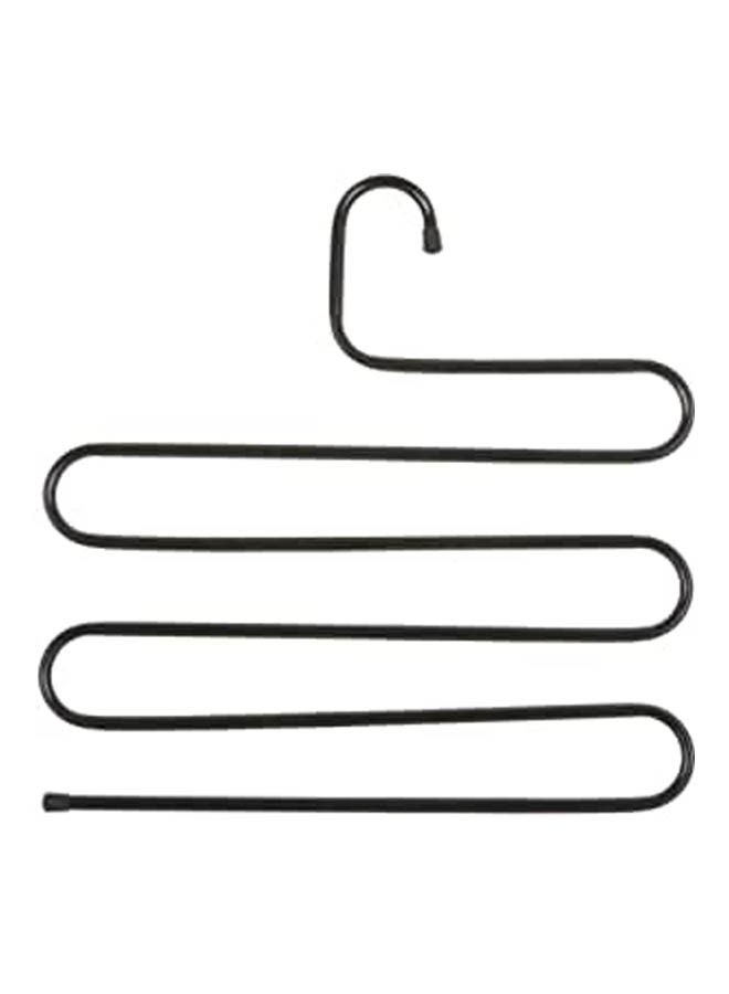 Generic - Palstic S-Shaped Hanger Black 5x9cm - Image 1