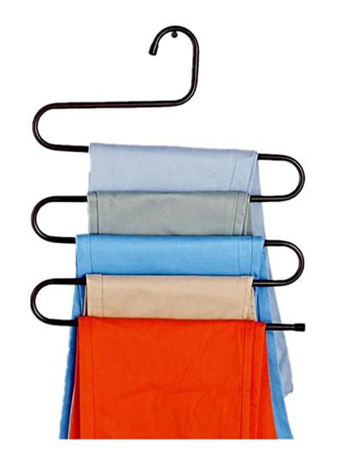 Generic - Jeans Hanger Closet Organize Storage Stainless Steel Black - Image 1