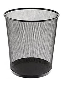 Generic Waste Basket Metal Black 
