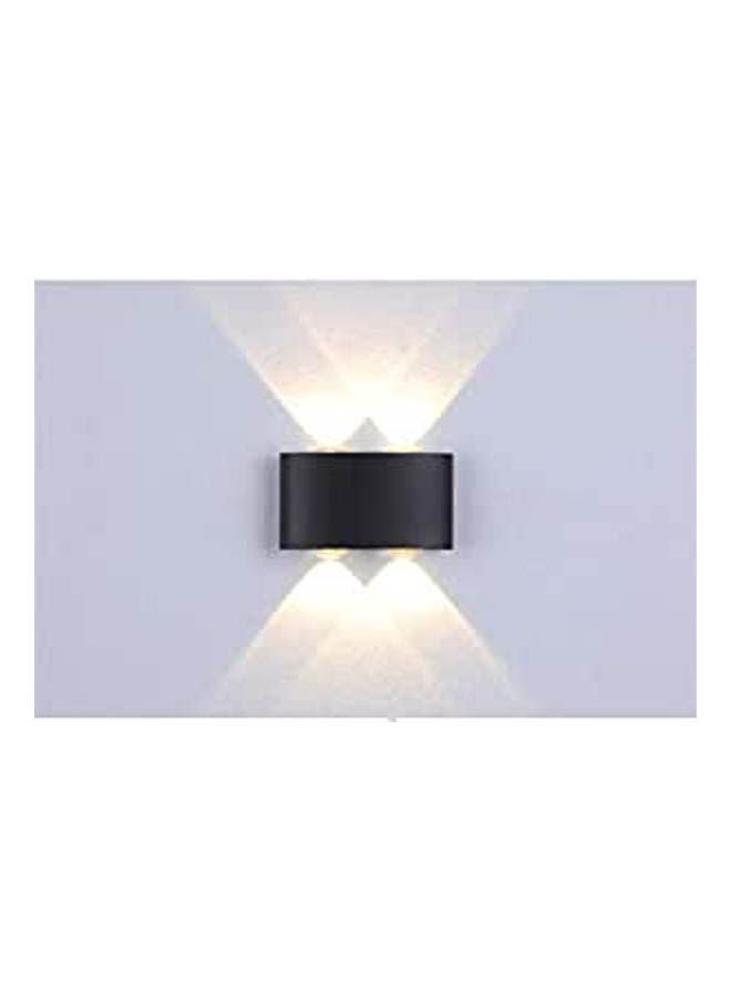 Led Wall Light Outdoor 4W 2Pcs Yellow