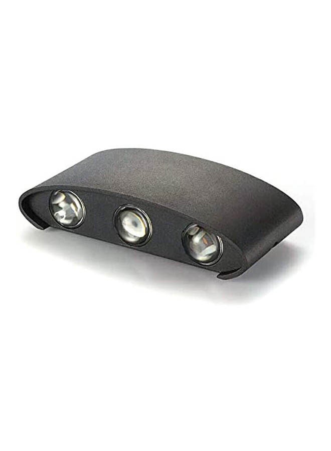 Led Wall Light Outdoor 6W 2Pcs Yellow - Image 1
