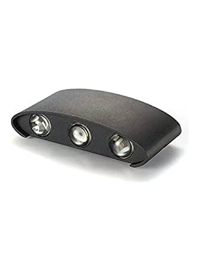 Led Wall Light Outdoor 6W 2Pcs Yellow