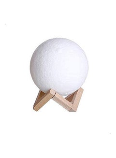 3D Print Moonlight Moon Led Desk Lamp Usb Read Bed Light Table Lamp White