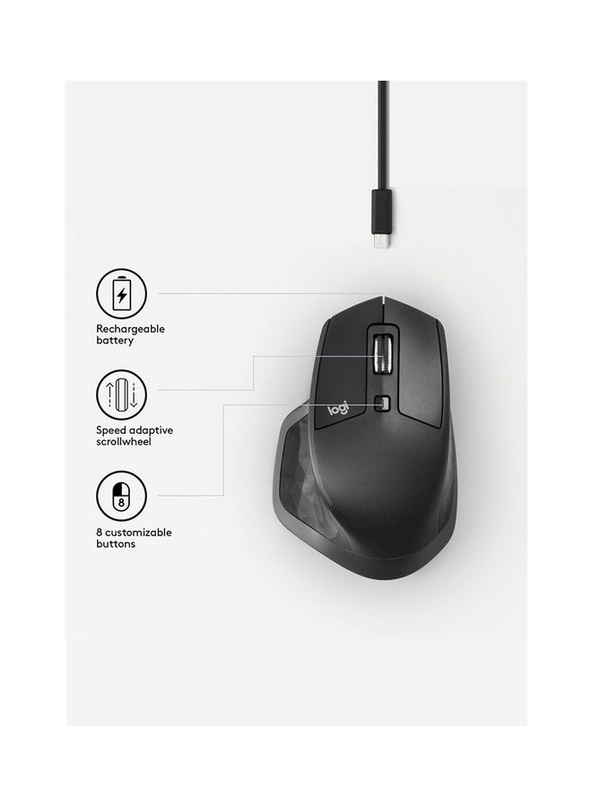 Logitech MX Master 2S Wireless Mobile Mouse  - Image 3