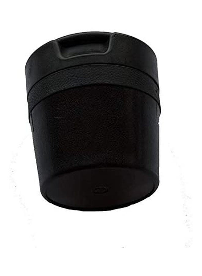 Car Ashtray And Storage Cup With Led L Black 