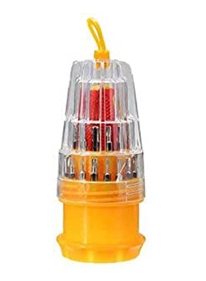 Screwdriver Set 31-In-1 Precision Magnetic Mini Screwdriver Set Phone Repair Kit Torx Tools Set Multicolour