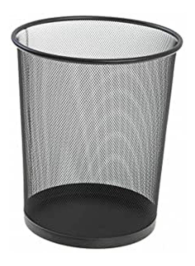 ماركة غير محددة - Metal Mesh Waste Bin Black - Image 1