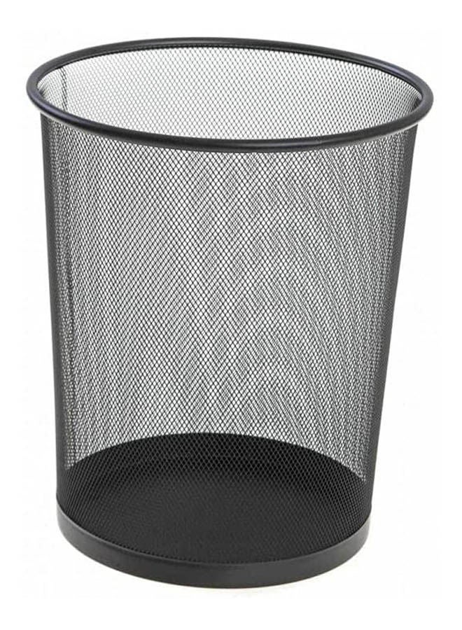 ماركة غير محددة - Metal Mesh Waste Bin Black - Image 1