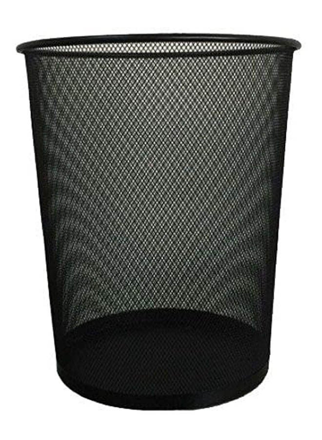 ماركة غير محددة - Partner Metal Mesh Waste Bin Large Black - Image 1