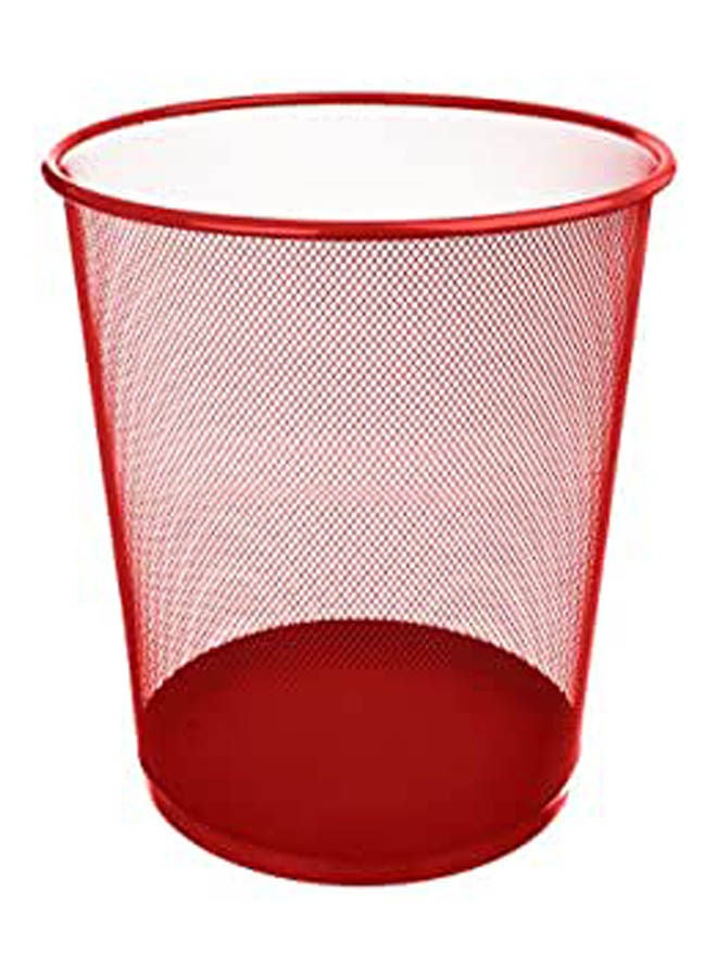 ماركة غير محددة - Recycling Basket Large Maroon - Image 1