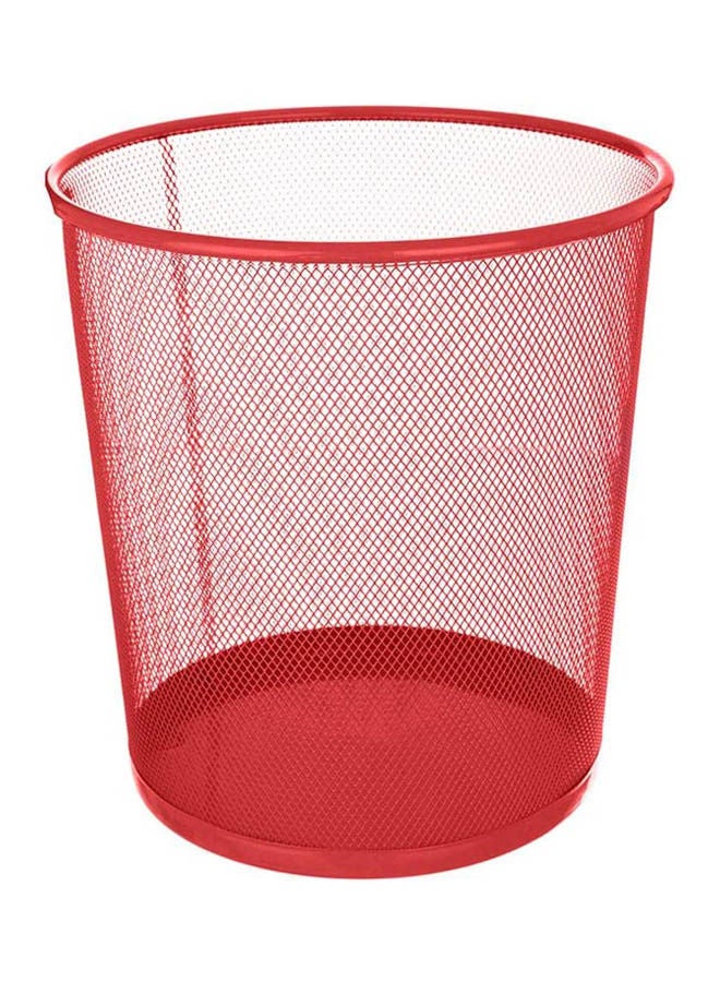 ماركة غير محددة - Recycling Basket Large Maroon - Image 1