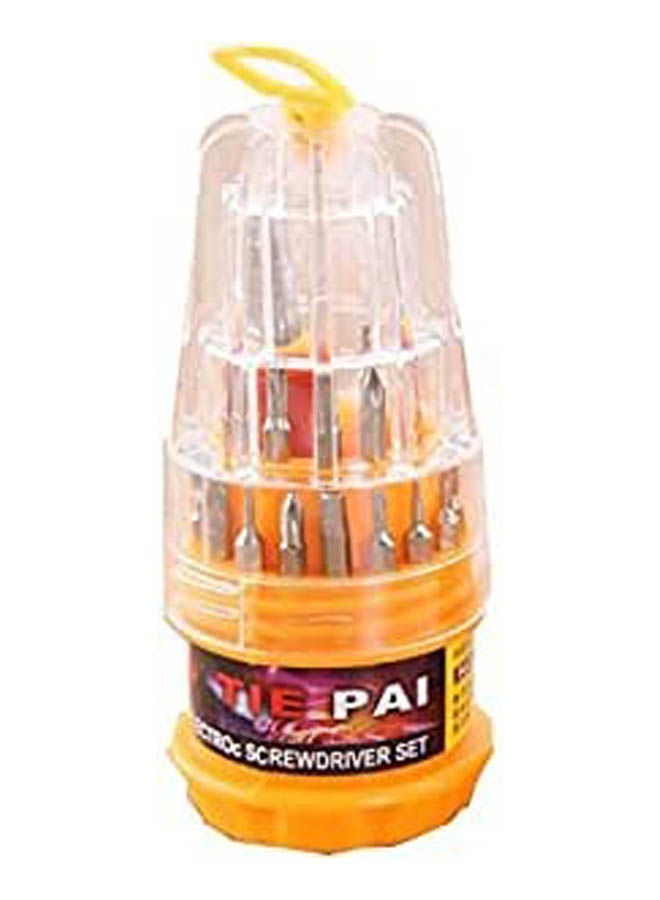 Generic Multi-Function Screwdriver Combination Set Yellow 