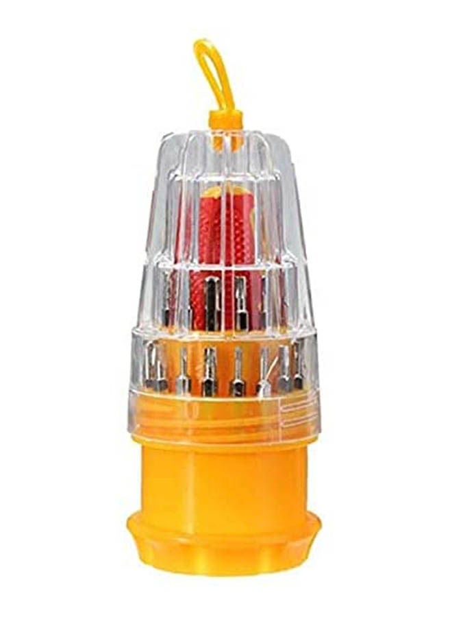 31 In 1 Electronic Precise With Holder Magnetic Screwdriver Set Yellow