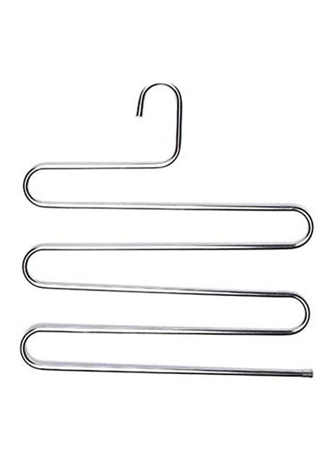 Generic - 3 Pack Multi Layers Metal Pant Slack Hangers Silver - Image 1
