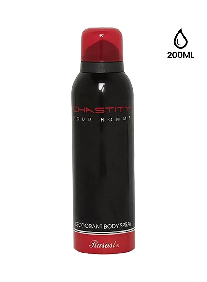 Rasasi Chastity Body Deodorant Spray 200ml 