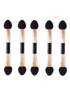 5-Piece Eye Shadow Applicator Brush Black/Gold - v1652093073/N52777866A_1