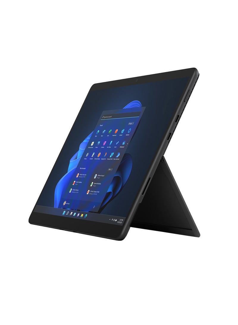 Microsoft - Surface Pro 8 Laptop With 13-Inch PixelSense Display, Intel Core i5-1135G7 Processor / 8GB RAM / 256GB SSD / Intel Iris Xe Graphics /International Version English Graphite - Image 1