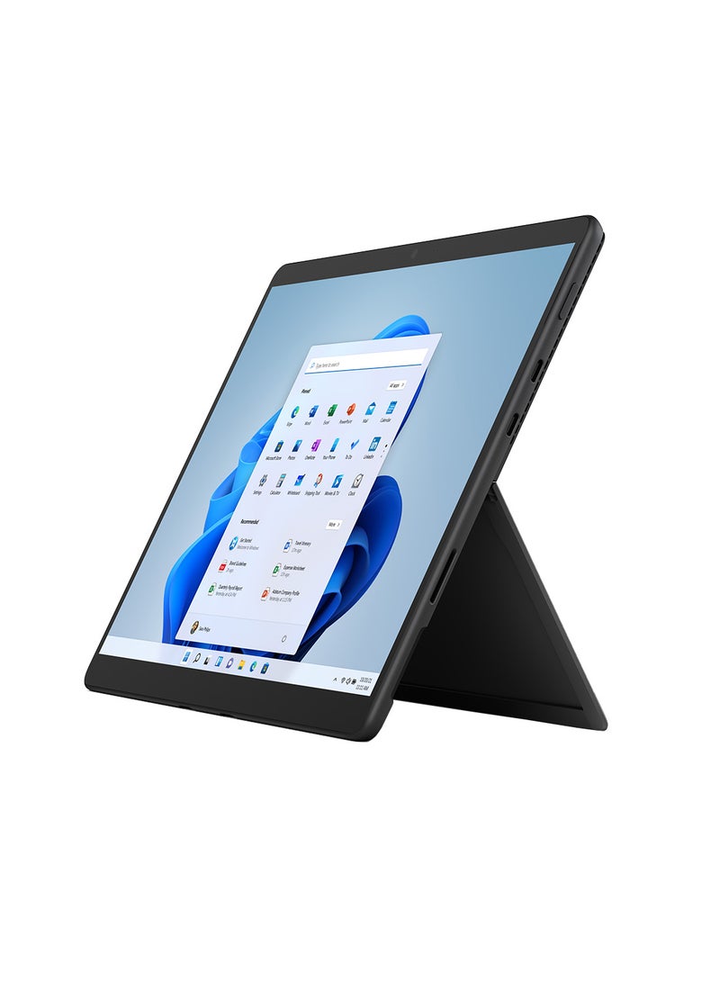 Microsoft - Surface Pro 8 Laptop With 13-Inch PixelSense Display, Intel Core i5-1135G7 Processor / 8GB RAM / 256GB SSD / Intel Iris Xe Graphics /International Version English Graphite - Image 1