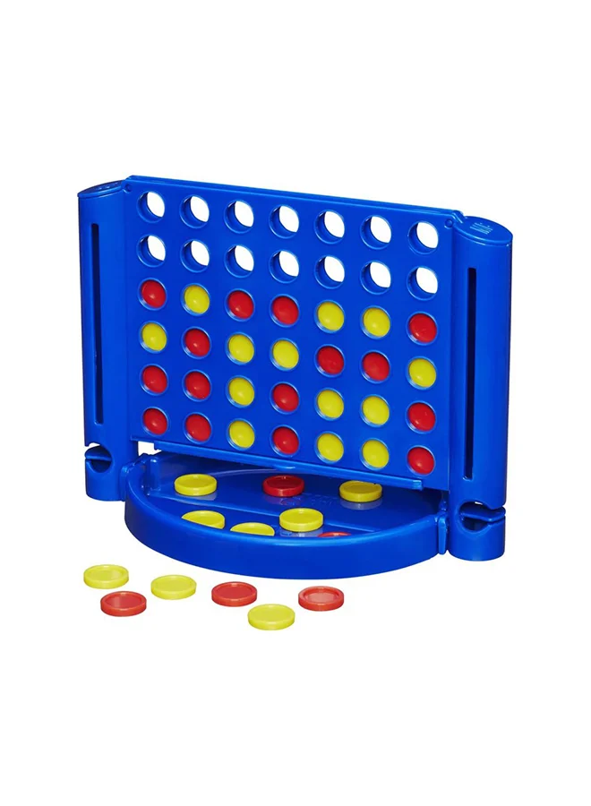 Hasbro Connect 4 Grab And Go Game Portable 2-Player Game Fun Travel Game For Kids Ages 6 And Up