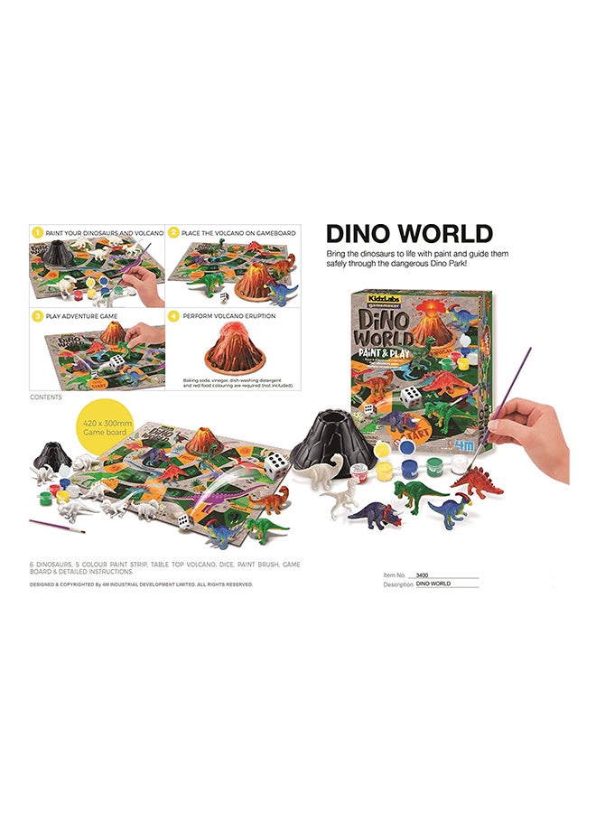4m Kidzlabs Gamemaker-Dino World Paint & Play  - Image 3