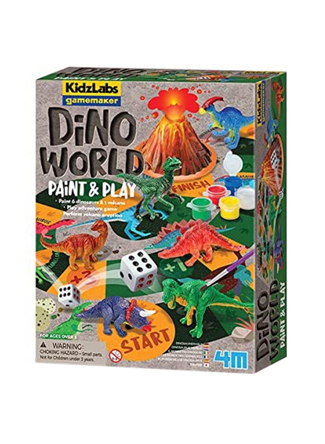 4m Kidzlabs Gamemaker-Dino World Paint & Play  - Image 1