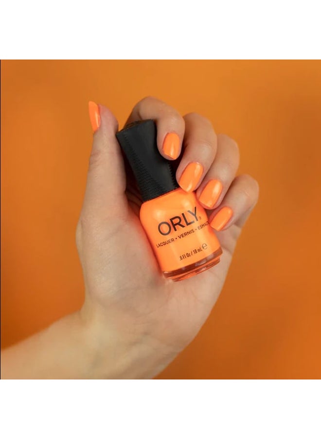 Melt Your Popsicle Nail Polish Matte Orange