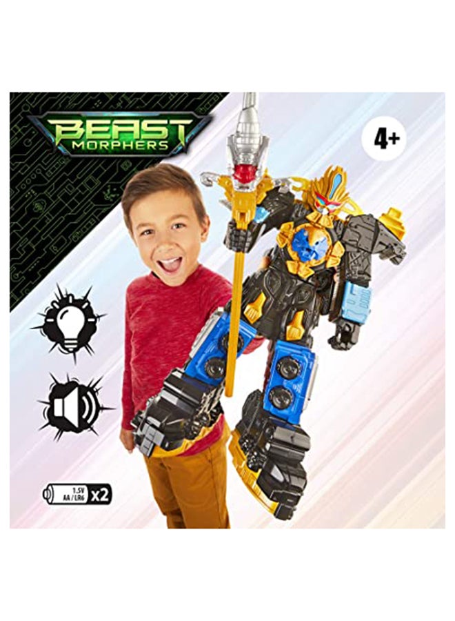 POWER RANGERS Power Rangers Beast Morphers Beast-X King Ultrazord 12.5-Inch Action Figure Toy Inspired By The Power Rangers Tv Show With Accessory  - Image 3