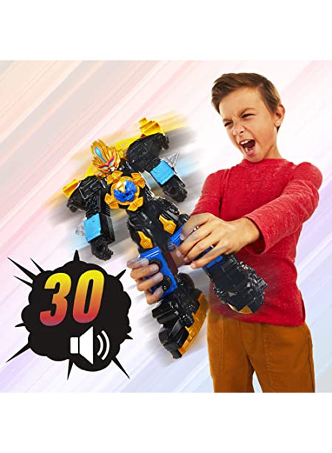 POWER RANGERS Power Rangers Beast Morphers Beast-X King Ultrazord 12.5-Inch Action Figure Toy Inspired By The Power Rangers Tv Show With Accessory  - Image 5