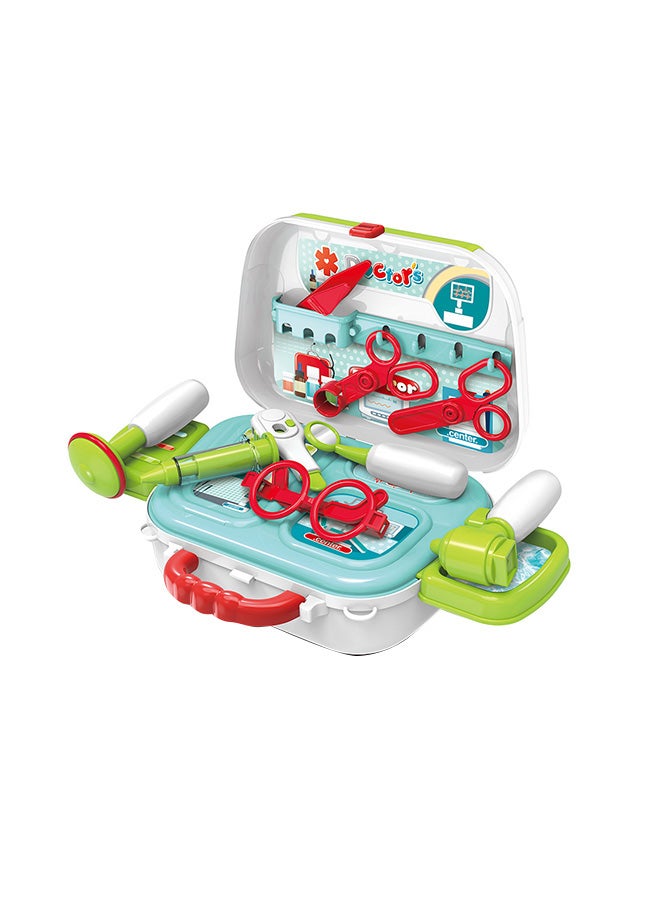 XIONG CHENG Portable Lightweight Compact Unique Detailed Design Pretend Doctor Bag Play Set - Image 1