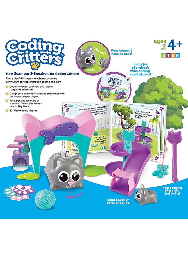 Learning Resources - Coding Critters Scamper And Sneaker - Image 1