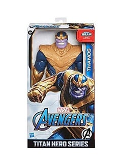 MARVEL Marvel Avengers Titan Hero Series Deluxe Thanos, 12-Inch Action Figure, Super Hero Toys For Kids 4+ 12x3x6.5inch  - Image 2