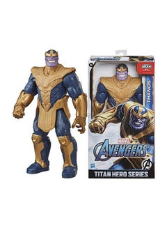 MARVEL Marvel Avengers Titan Hero Series Deluxe Thanos, 12-Inch Action Figure, Super Hero Toys For Kids 4+ 12x3x6.5inch  - Image 3