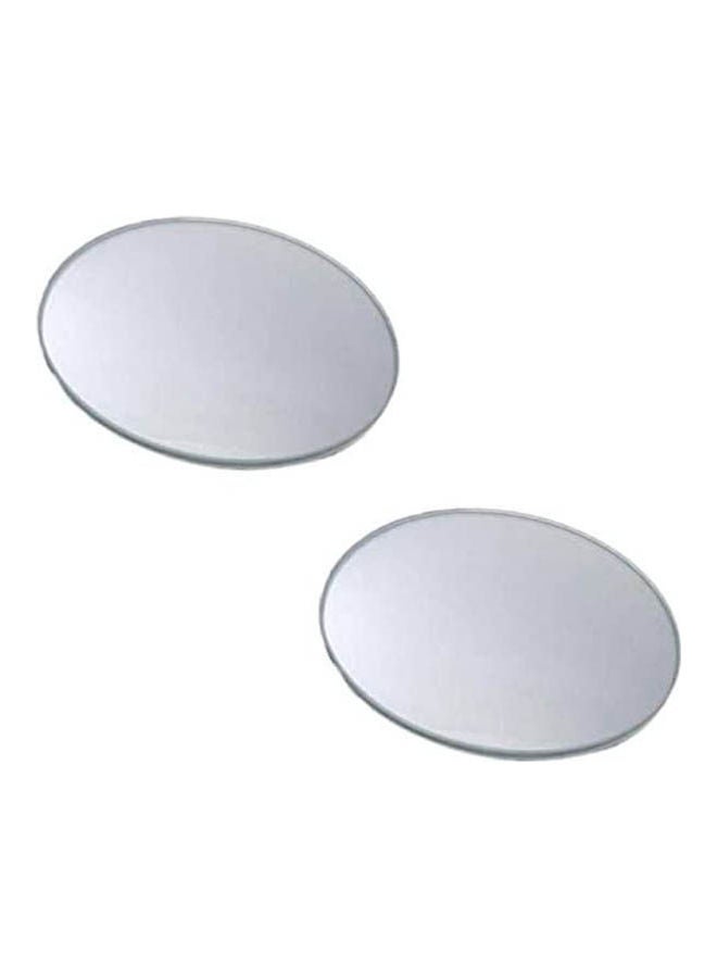 2Pcs Universal Car Frame Less Styling Blind Spot Rear View Mirror