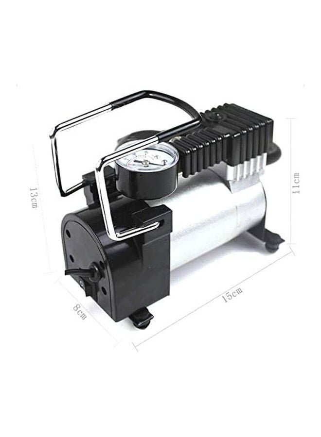 Generic Mini Air Compressor Pump-12V Electric Car Tire Inflator With Pressure Gauge 