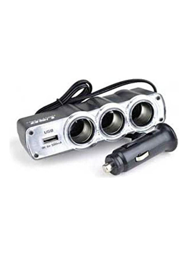 Triple Cigarette Sockets