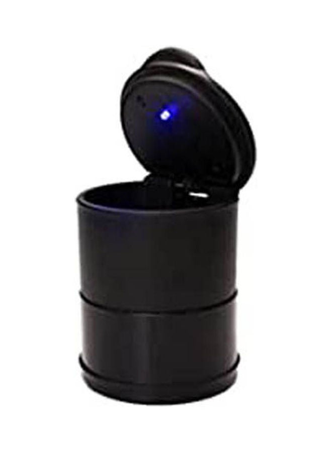 Generic Car Trash Can Portable With Blue Led Light Lighter Ashtray Smokeless 